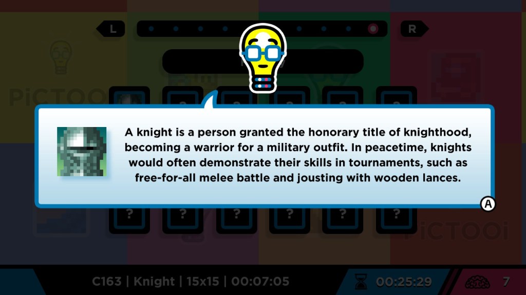 A knight is a person granted the honorary title of knighthood, becoming a warrior for a military outfit. In peacetime, knights would often demonstrate their skills in tournaments, such as free-for-all melee battle and jousting with wooden lances.