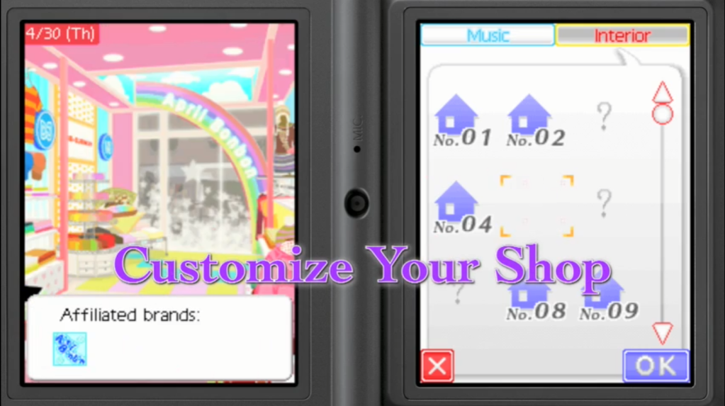 Pink colorful rainbow interior for the Pop style